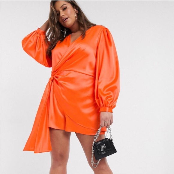 ASOS Wrap Front Romper NWT Size 14 - Picture 2 of 4